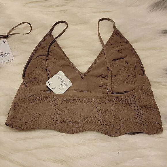 NWT Free People intimates Candy Seamless Bra in Sand - Picture 10 of 12